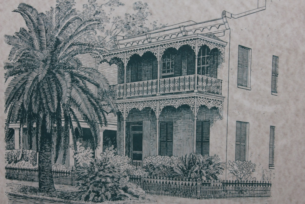 Charles W. Weinacker Jr. Limited Edition Planographic Print of "Ol' Mobile"