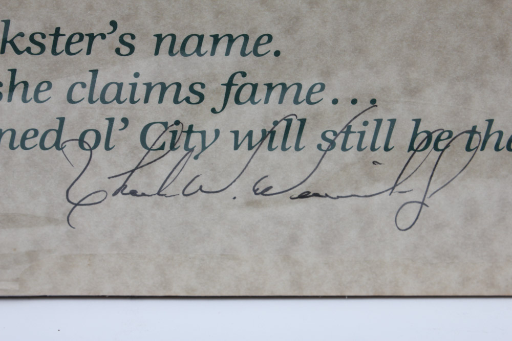 Charles W. Weinacker Jr. Limited Edition Planographic Print of "Ol' Mobile"