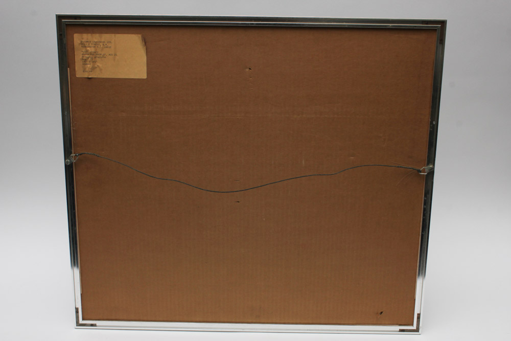 1973 Manon Cleary Graphite Drawing of Twin Sisters