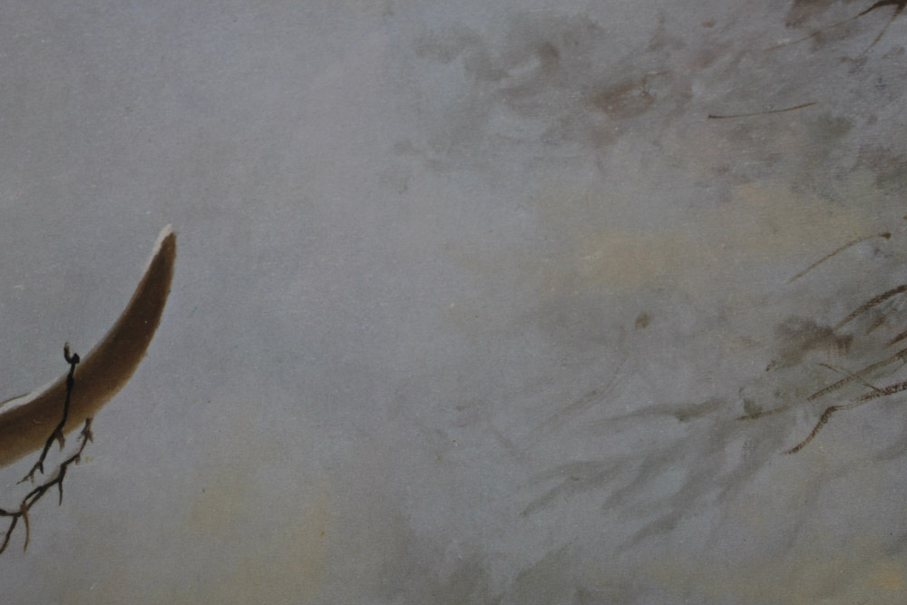 Guy Coheleach Offset Lithograph "Beware: African Bull Elephant"