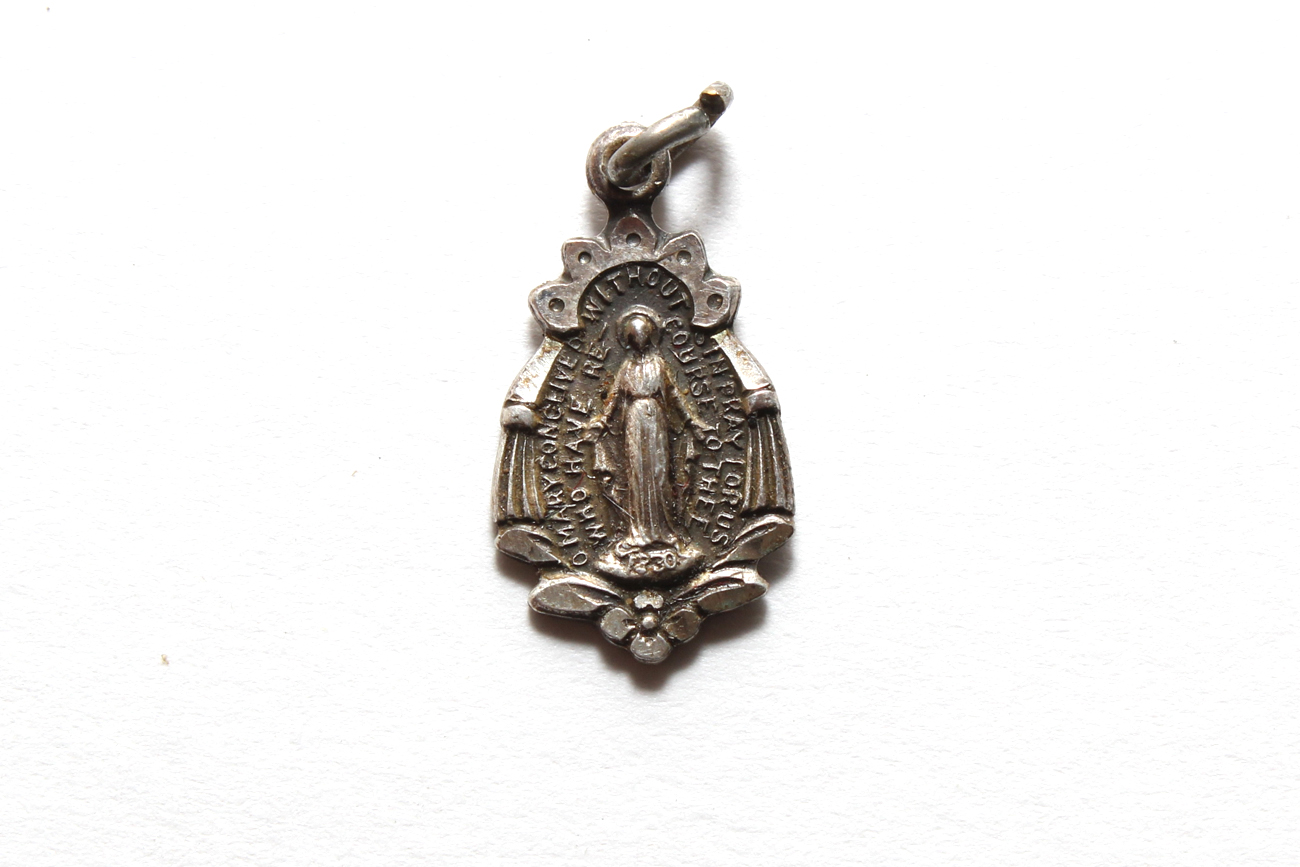 Sterling Silver Religious Pendants And Charms