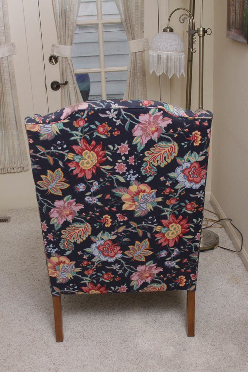 Sam Moore Upholstered Wingback Chair