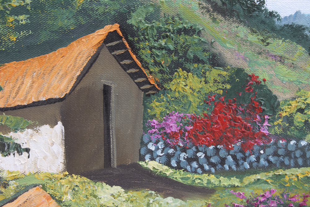 1994 J. Gallardo Painting on Stretched Cloth