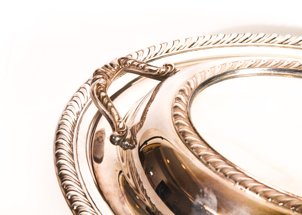 Collection of Silver Plated Serving Pieces