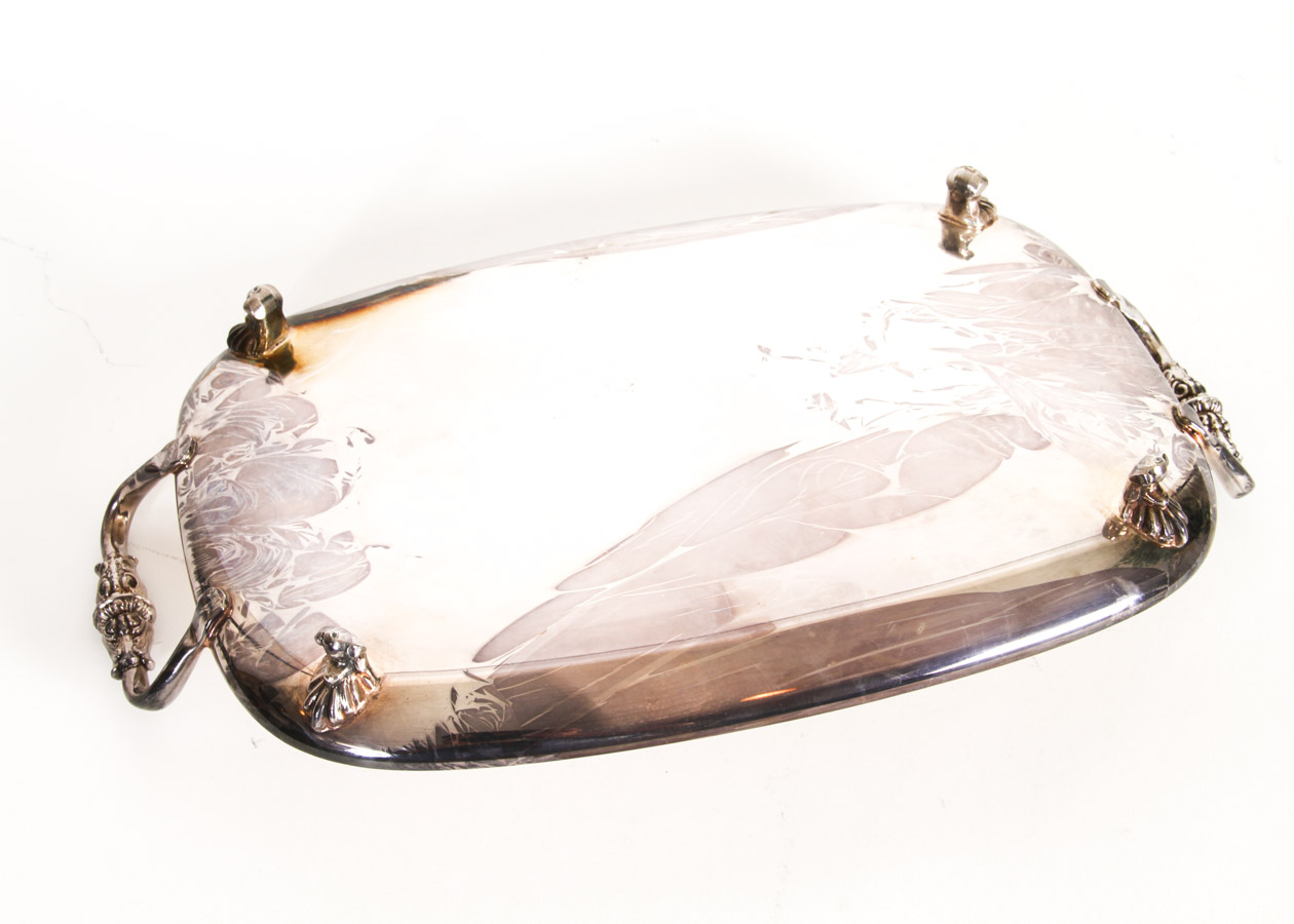 Collection of Silver Plated Serving Pieces