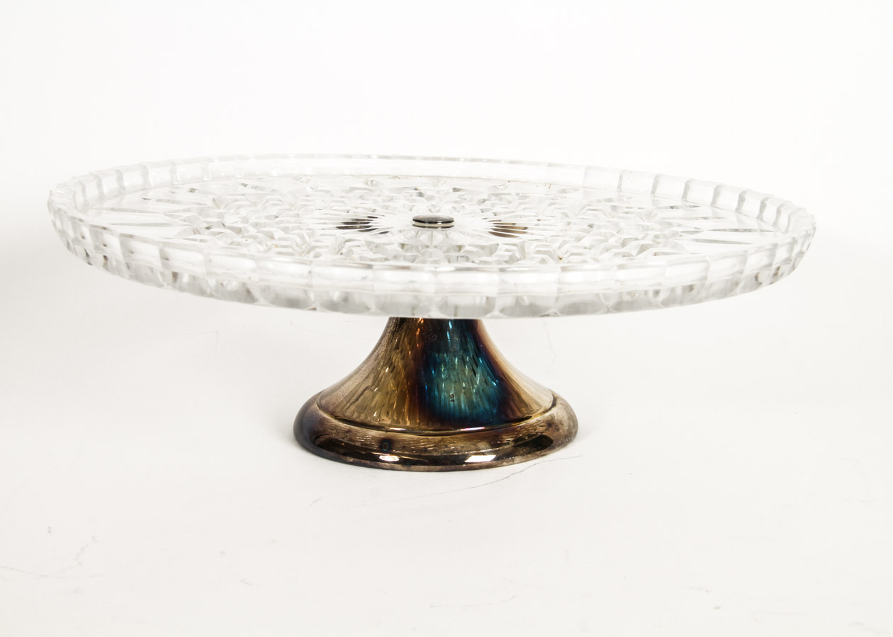 Collection of Vintage Silver Plated Glassware