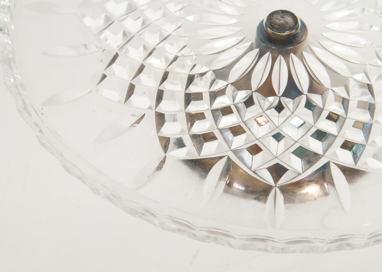 Collection of Vintage Silver Plated Glassware