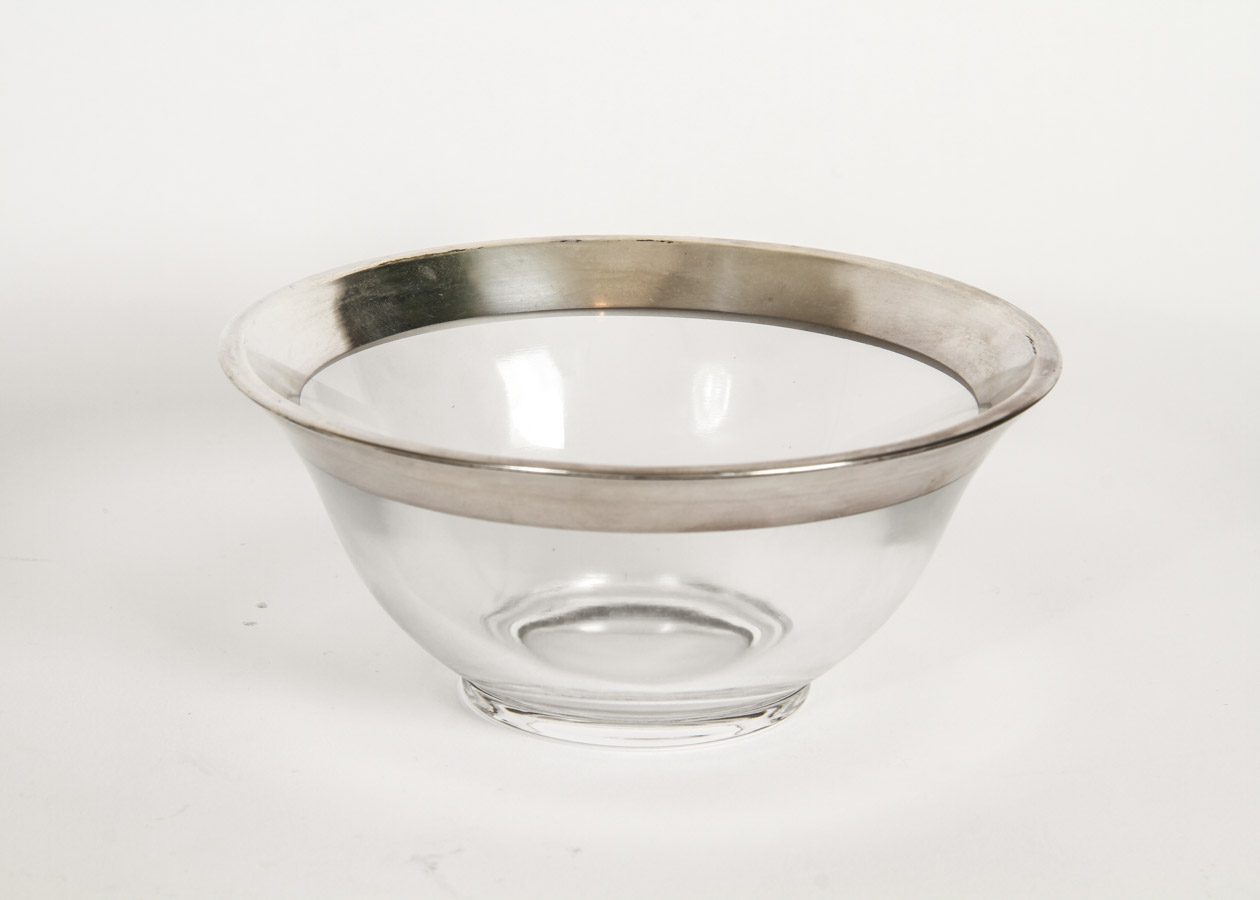 Collection of Vintage Silver Plated Glassware