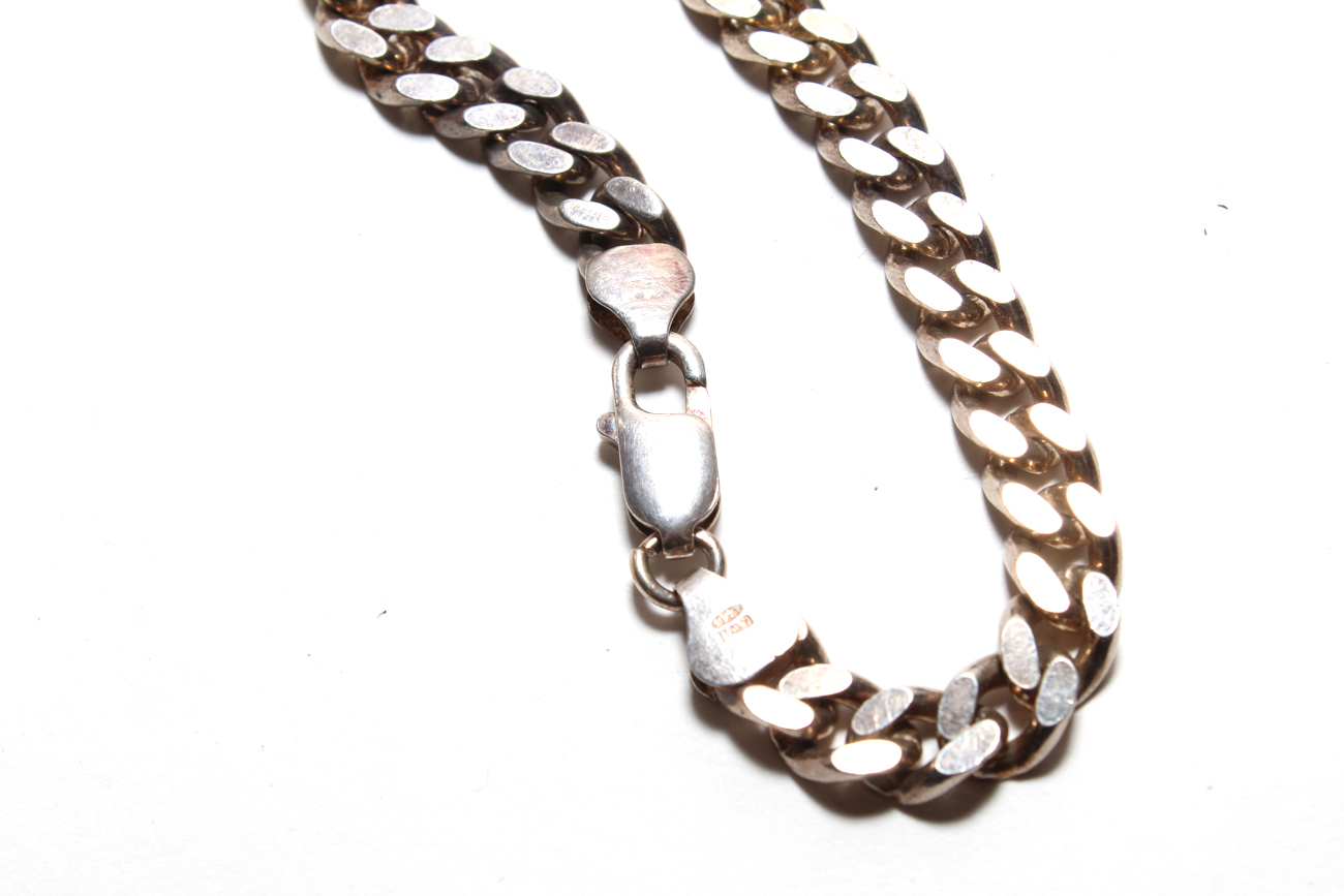 Three Vintage Italian Sterling Silver Bracelets