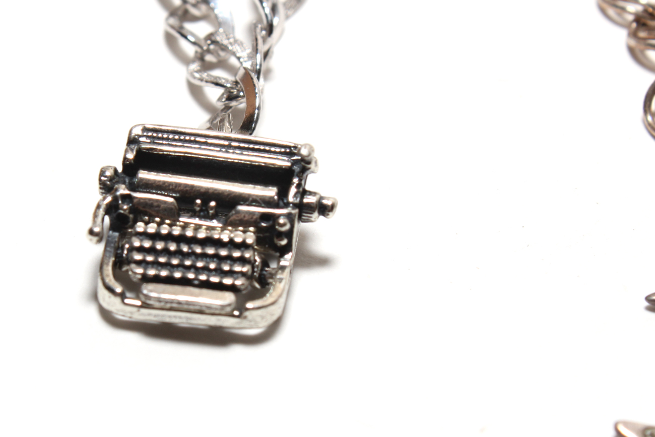 Two Sterling Silver Charm Bracelets Including Jezlaine And Bead