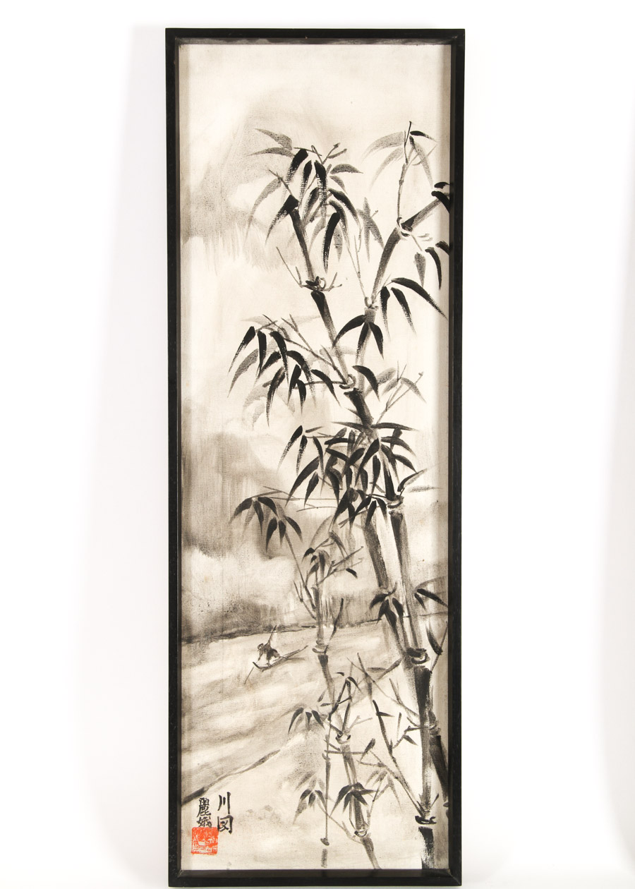 Pair of Vintage Chinese Paintings