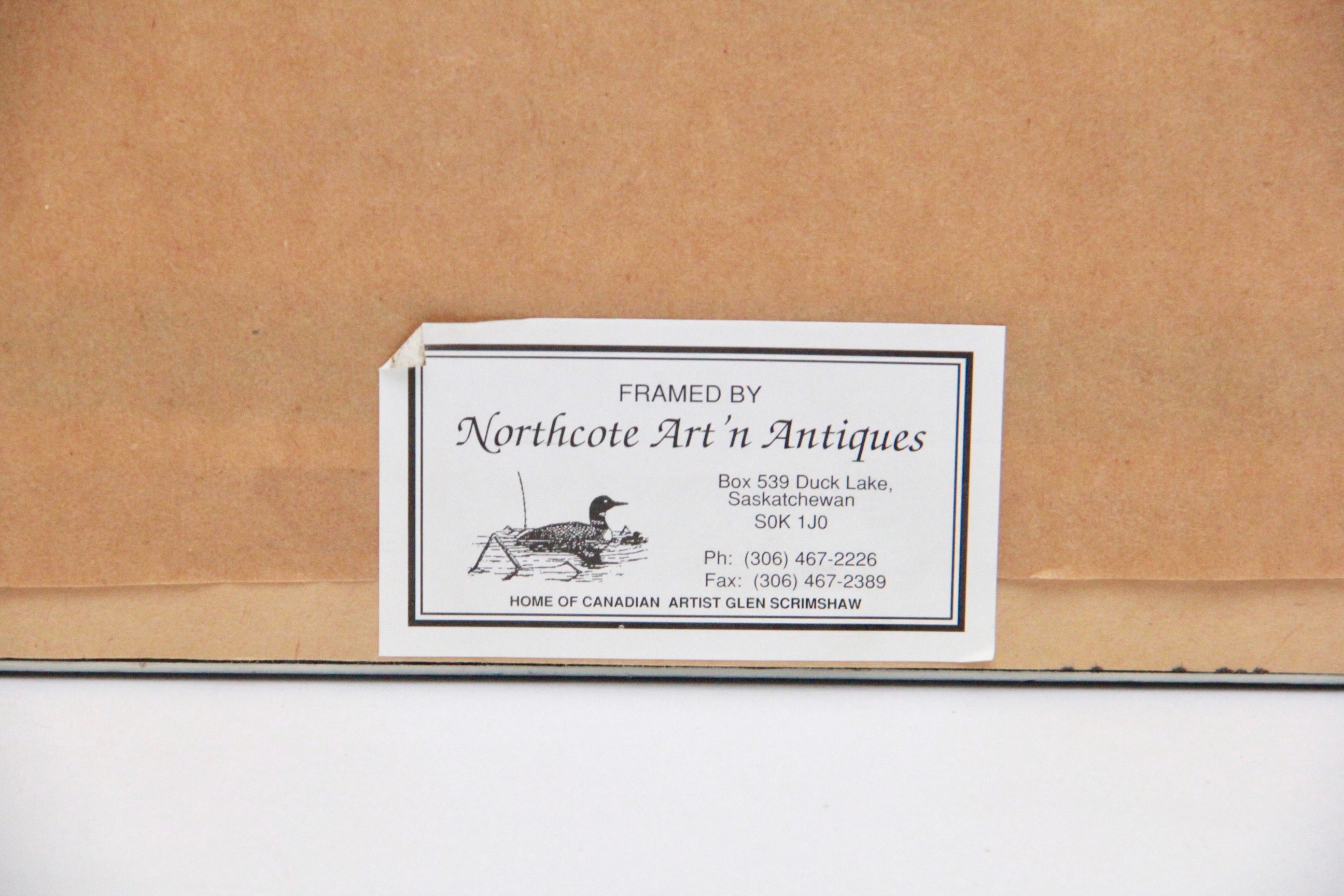 After Glen Scrimshaw Limited Edition Lithograph "Northern Spirits"