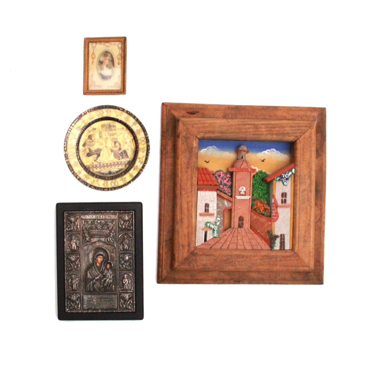Assortment of Souvenir Art