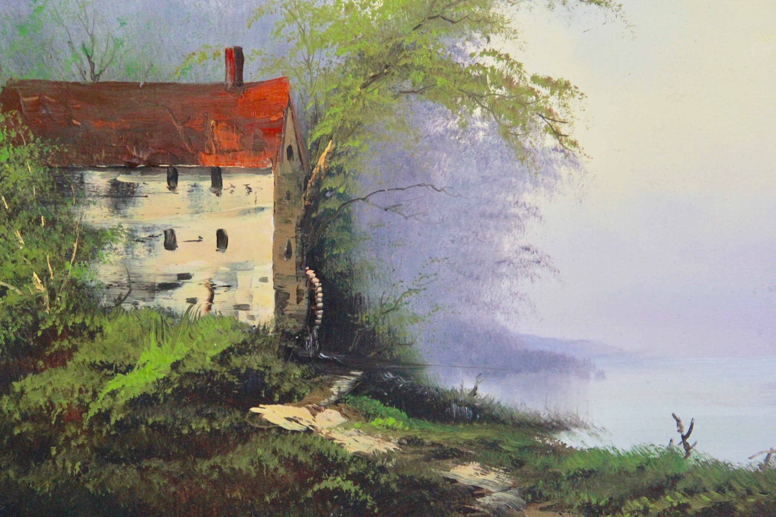 Acrylic on Canvas Landscape Painting