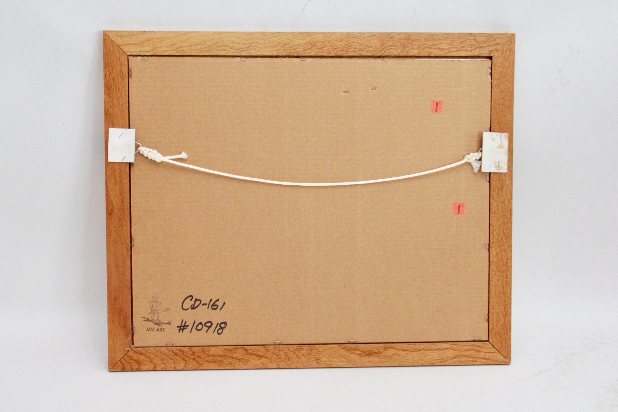 Regi Klein Offset Lithograph Village Scene