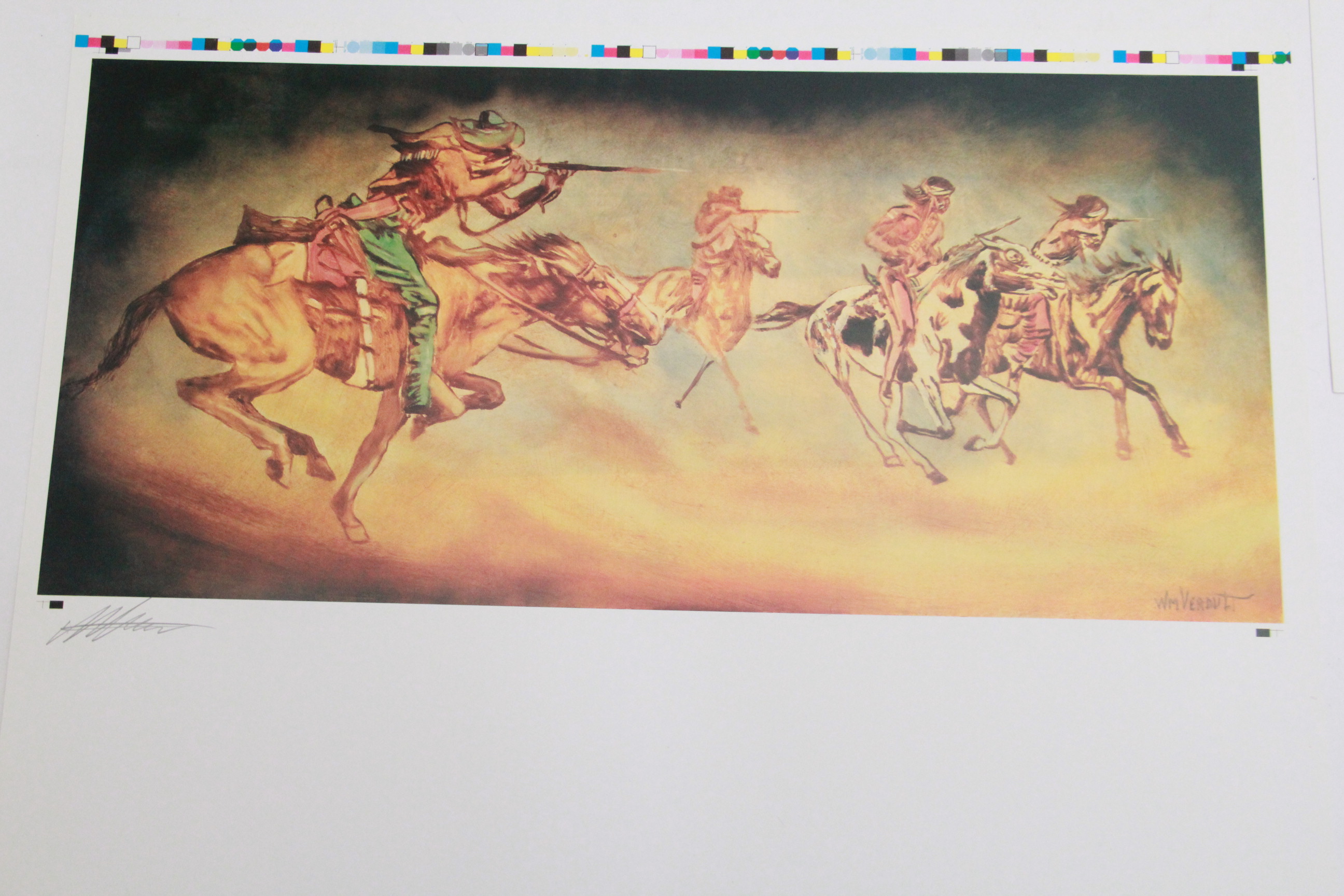 After William Verdult Artist Proof Offset Lithographs