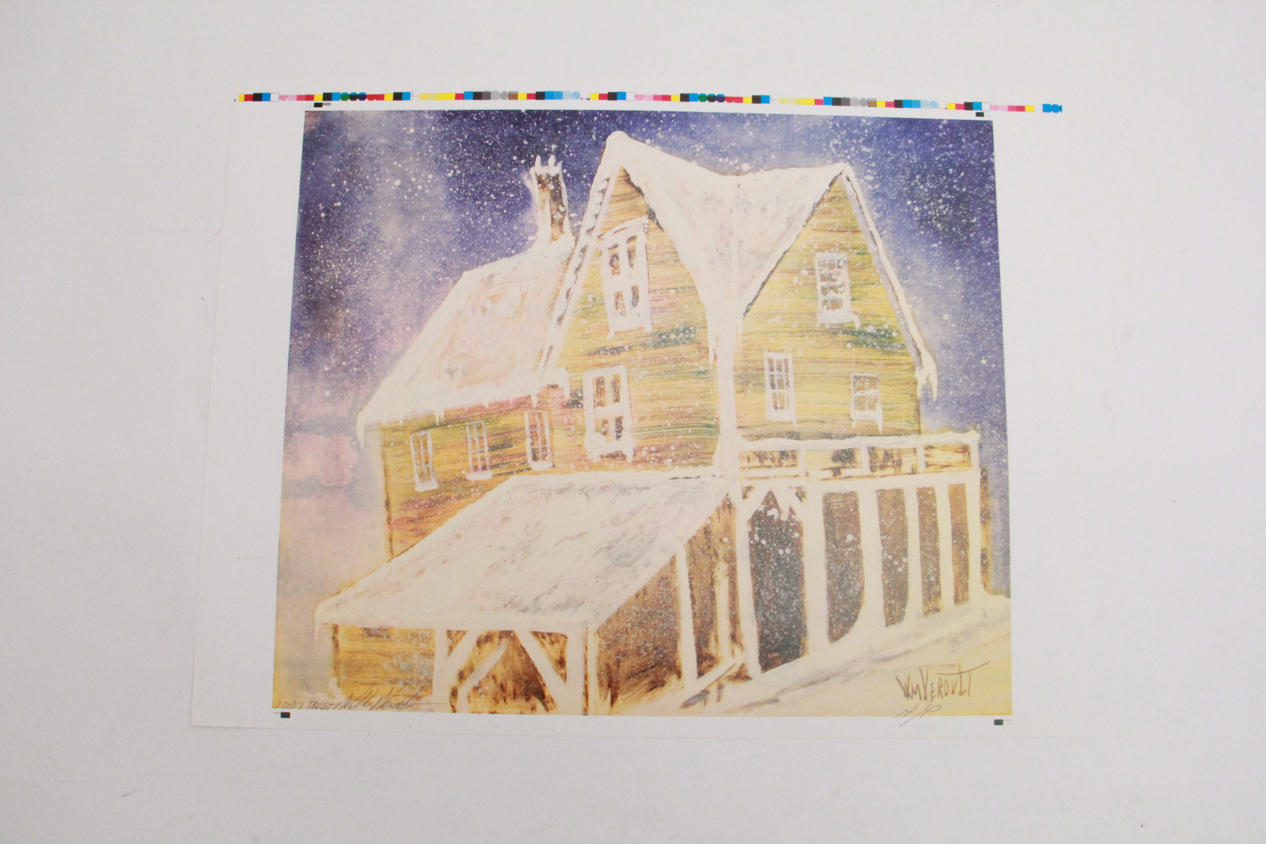 After William Verdult Artist Proof Offset Lithographs