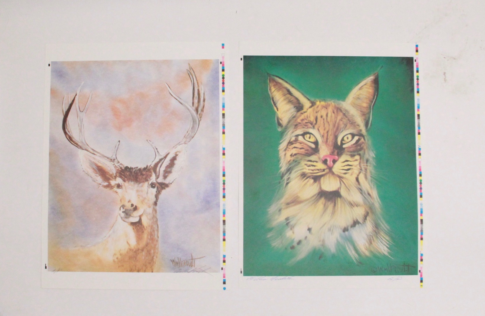 After William Verdult Artist Proof Offset Lithographs