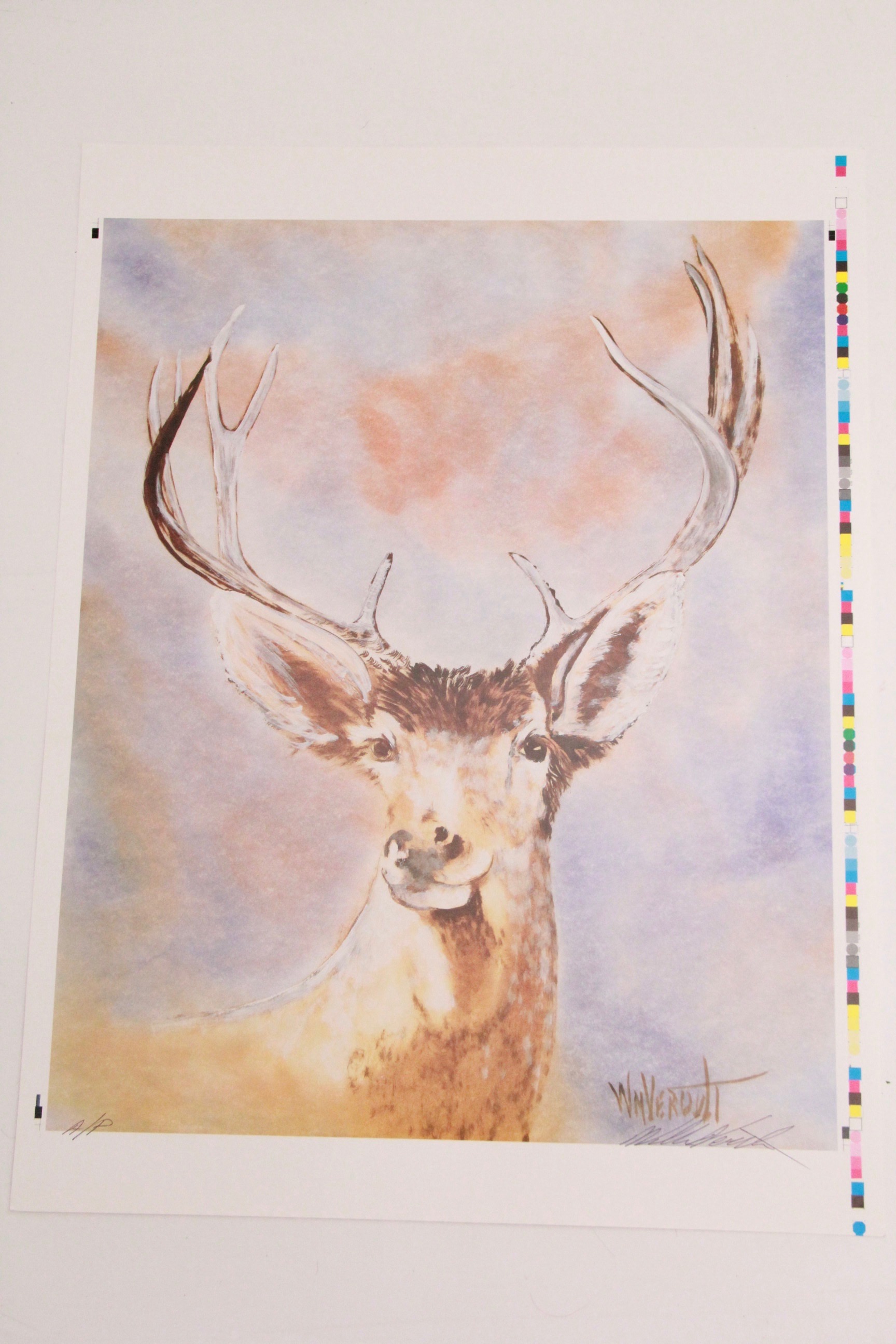 After William Verdult Artist Proof Offset Lithographs