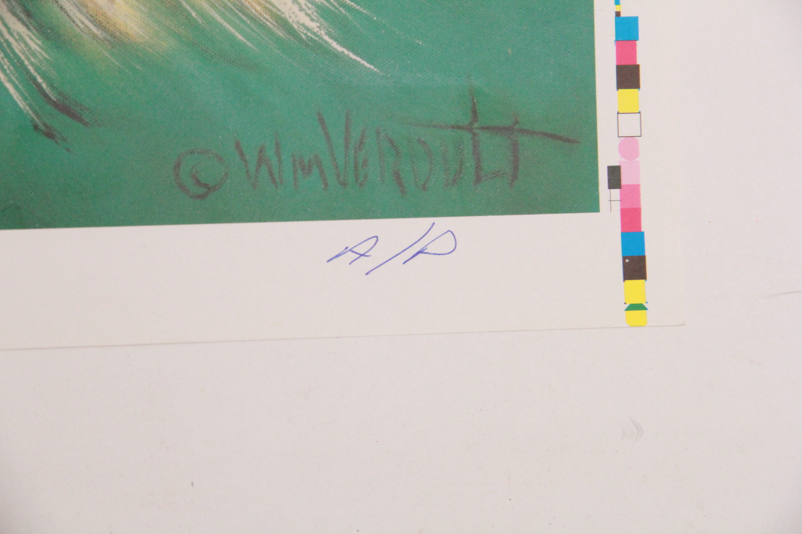 After William Verdult Artist Proof Offset Lithographs