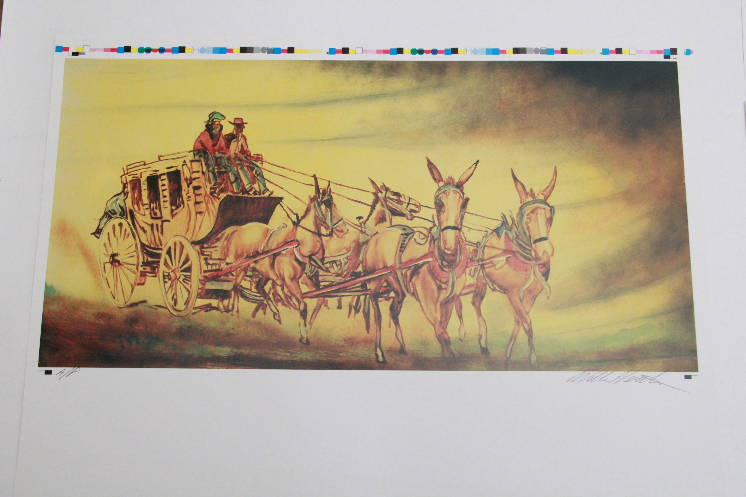 After William Verdult Artist's Proof Offset Lithographs