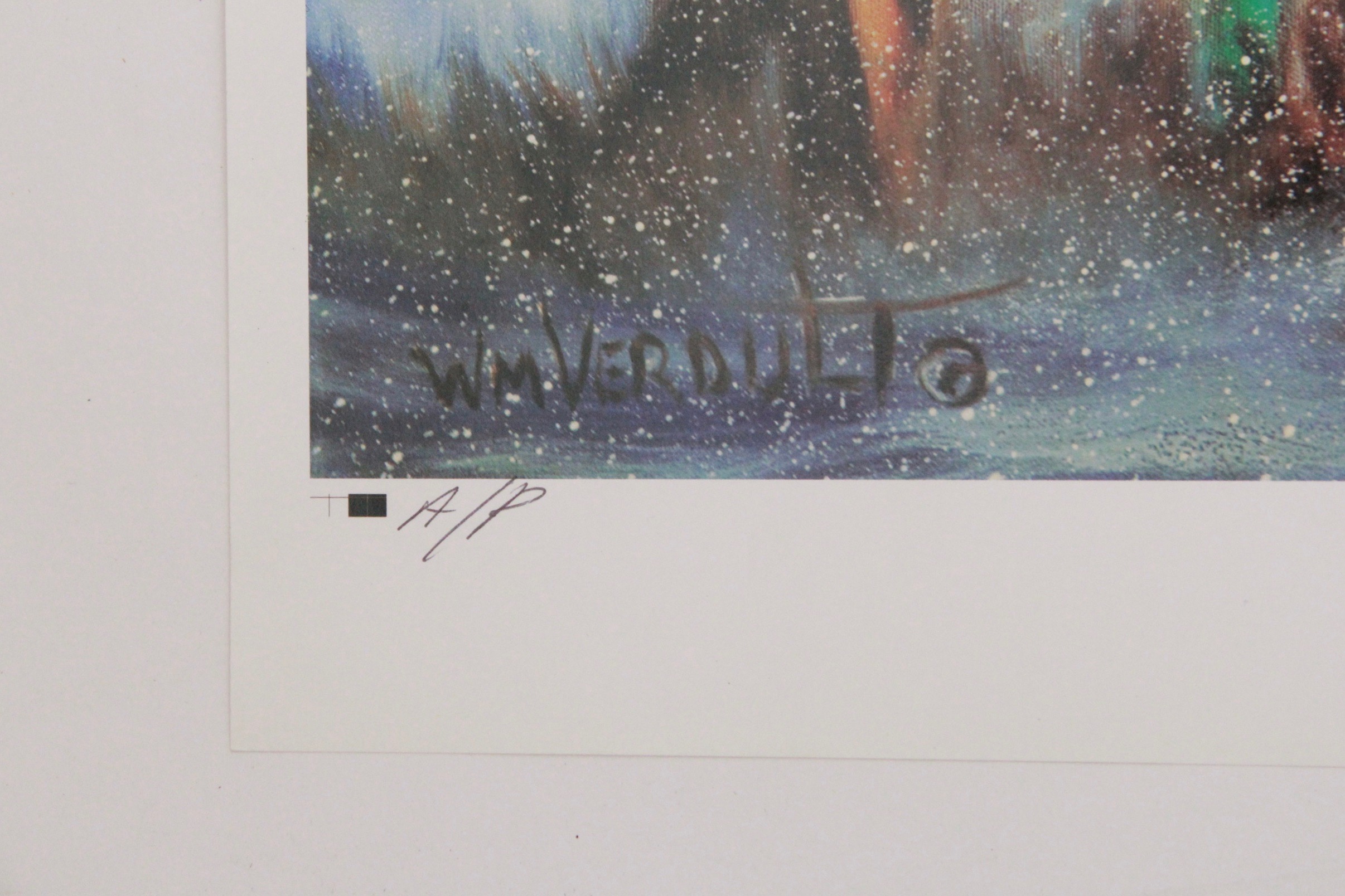 After William Verdult Artist's Proof Offset Lithographs