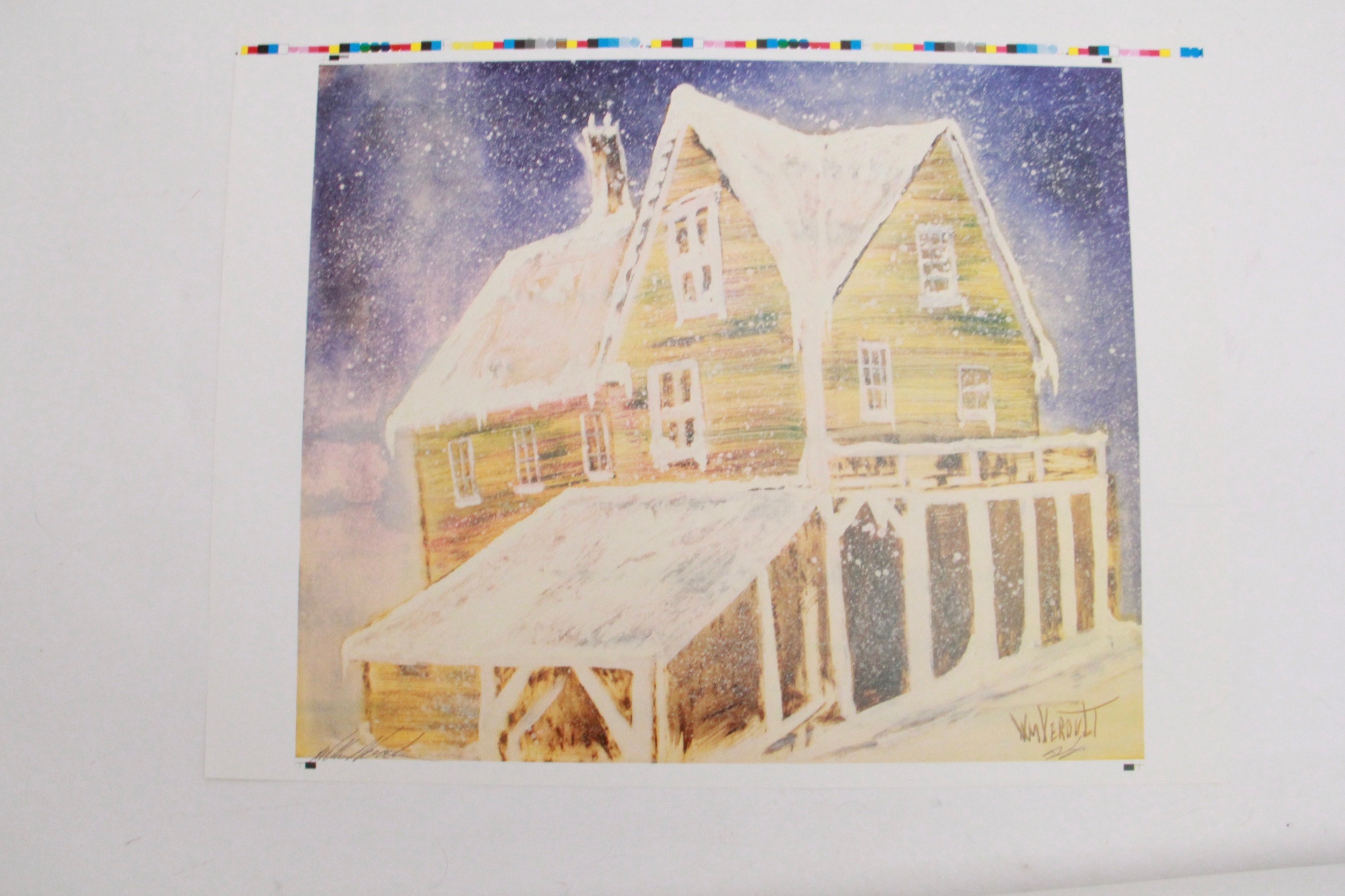 After William Verdult Artist's Proof Offset Lithographs