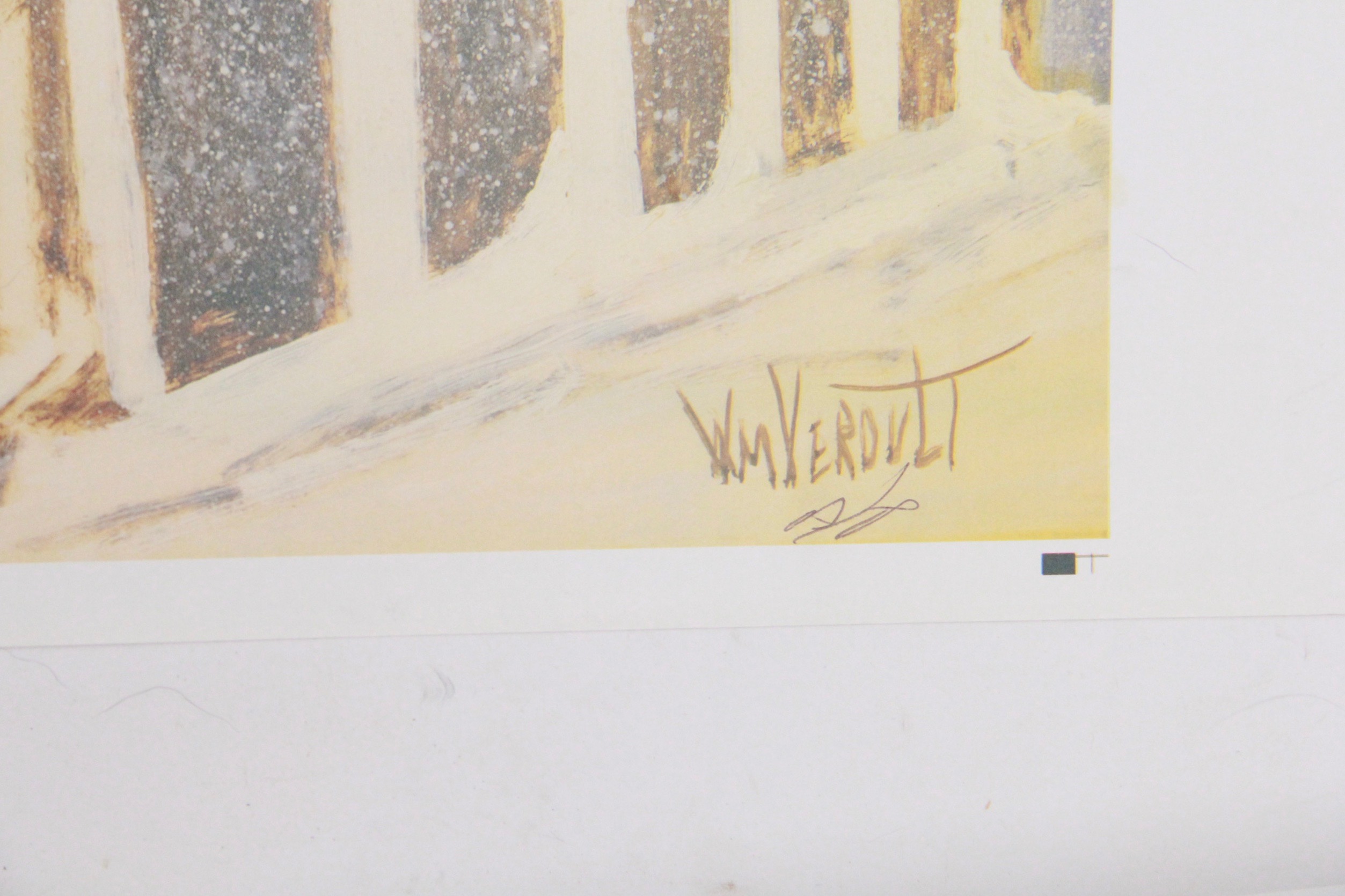 After William Verdult Artist's Proof Offset Lithographs