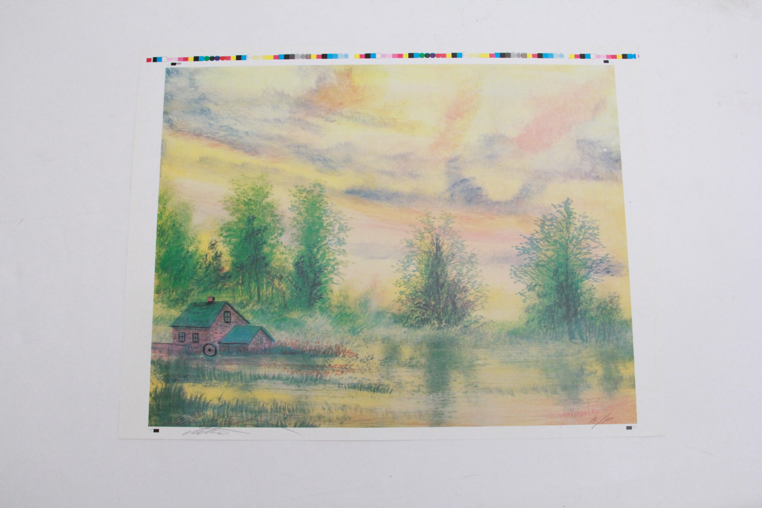 William Verdult Artist Proof Offset Lithographs of Paintings