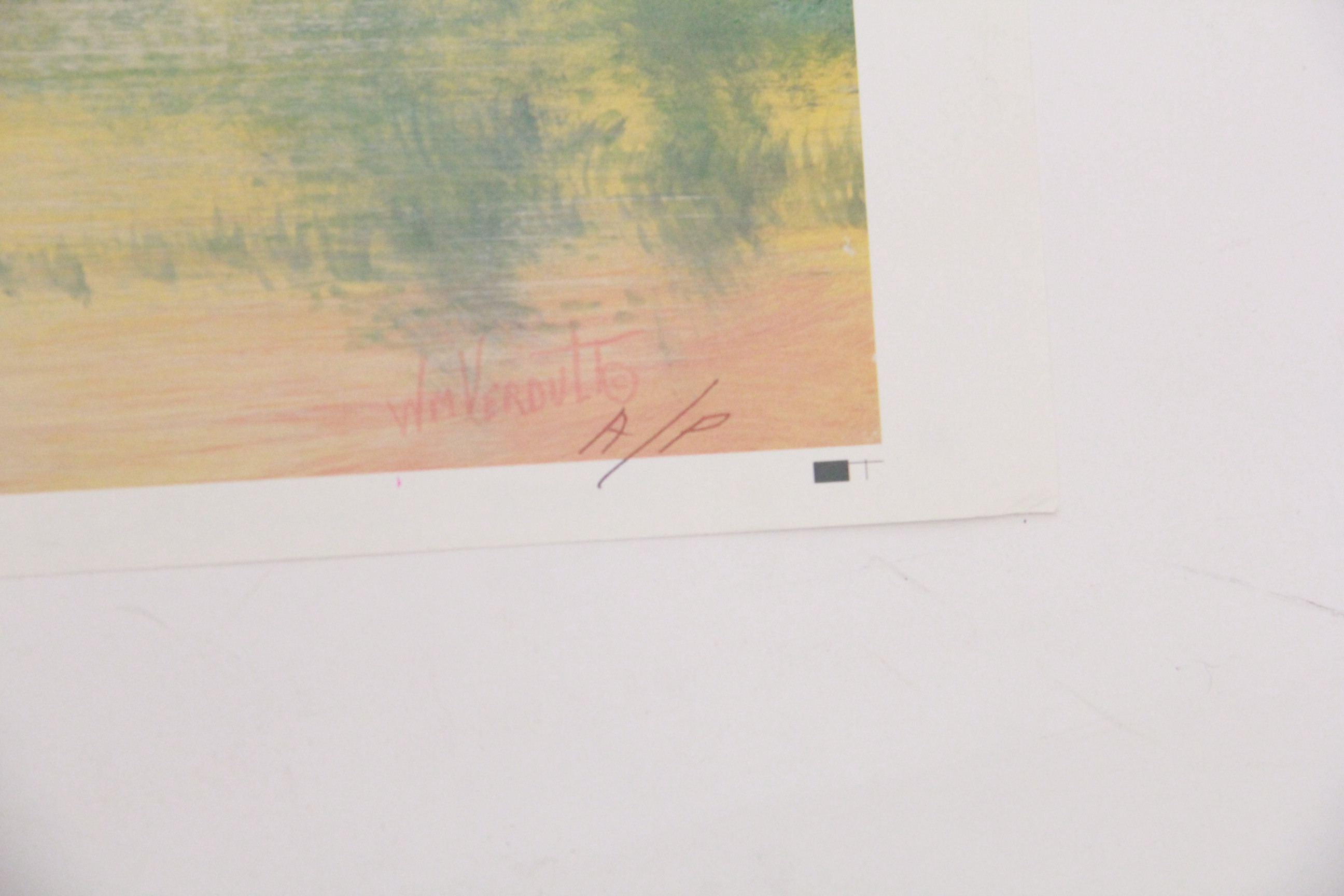 William Verdult Artist Proof Offset Lithographs of Paintings