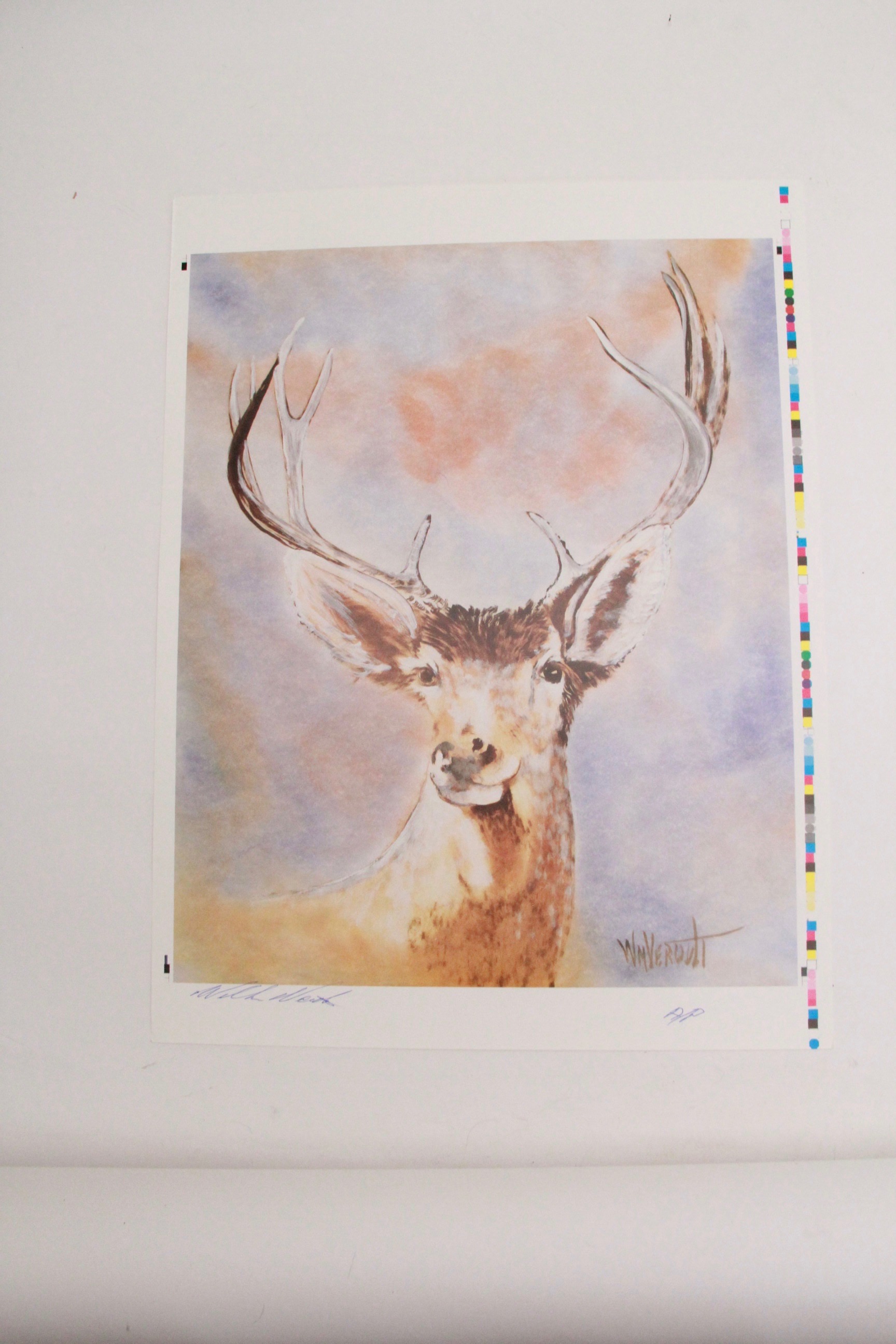 William Verdult Artist Proof Offset Lithographs of Paintings