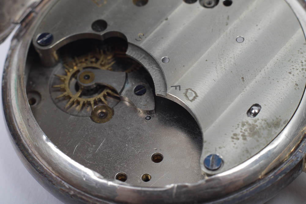 Sterling Silver Berkshire Pocket Watch