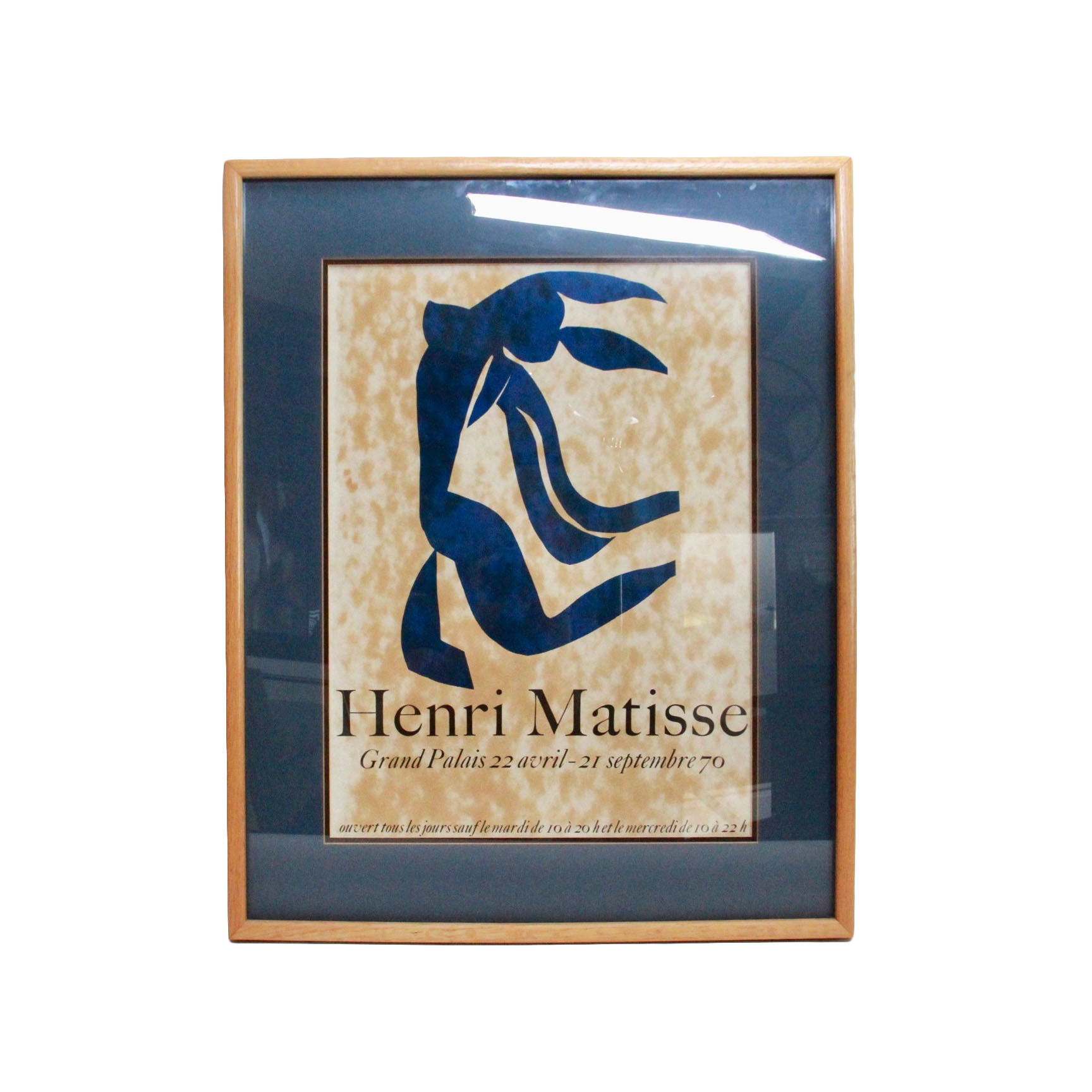 1970 Grand Palais Lithograph Exhibition Poster After Henri Matisse