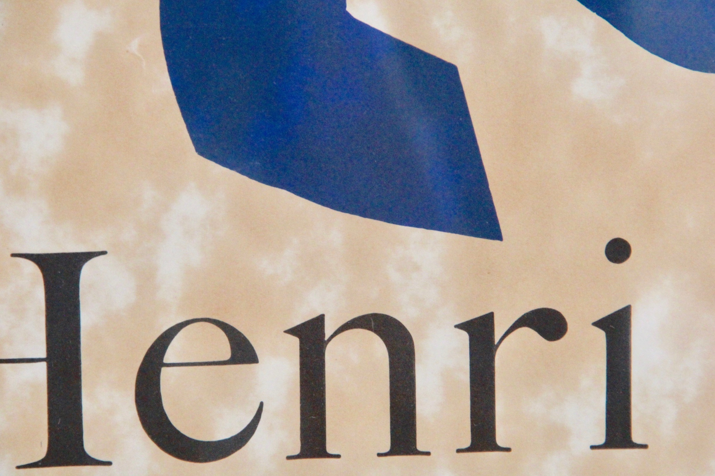 1970 Grand Palais Lithograph Exhibition Poster After Henri Matisse