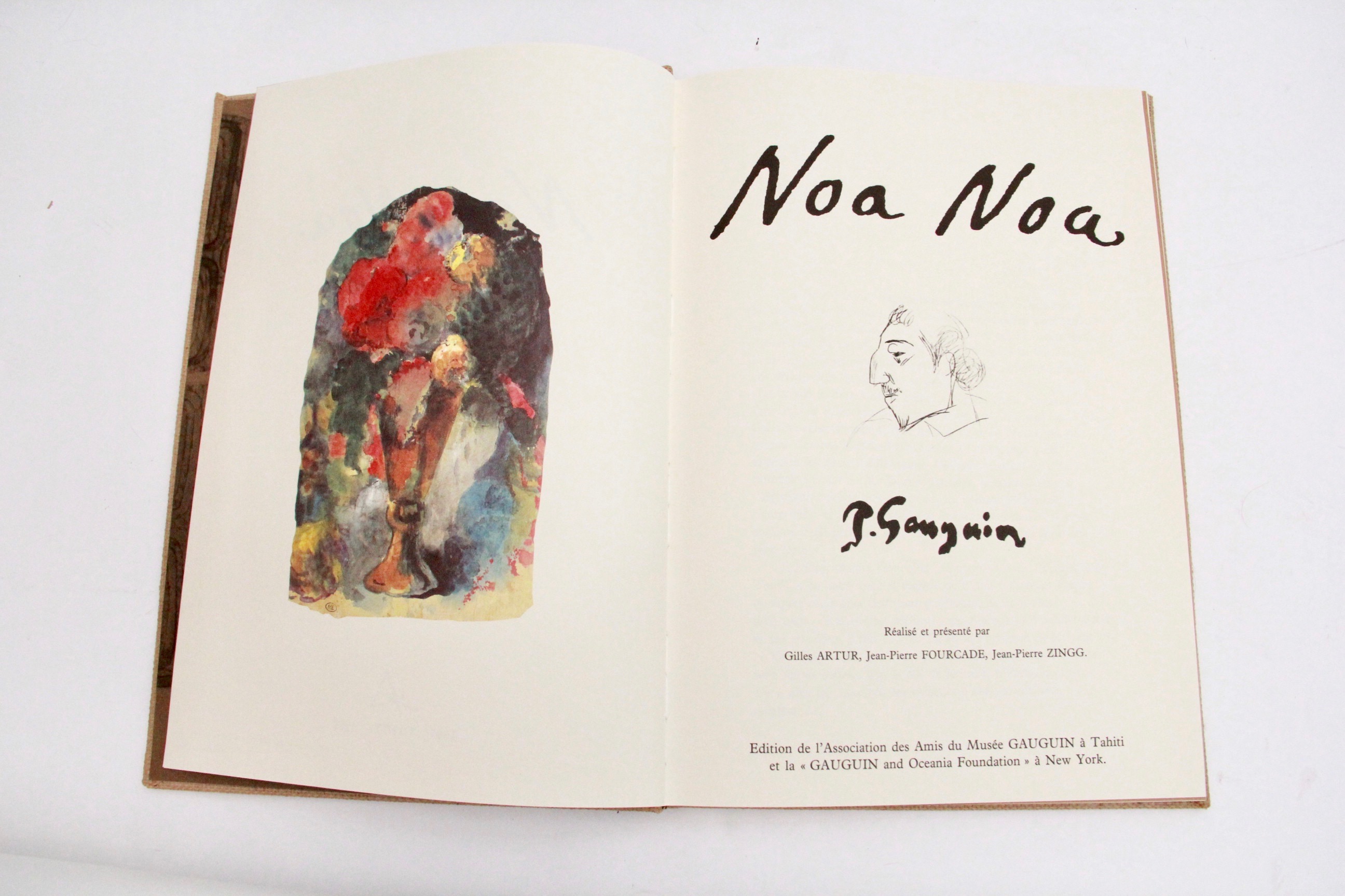 1987 "Noa Noa" Art Book by Paul Gauguin