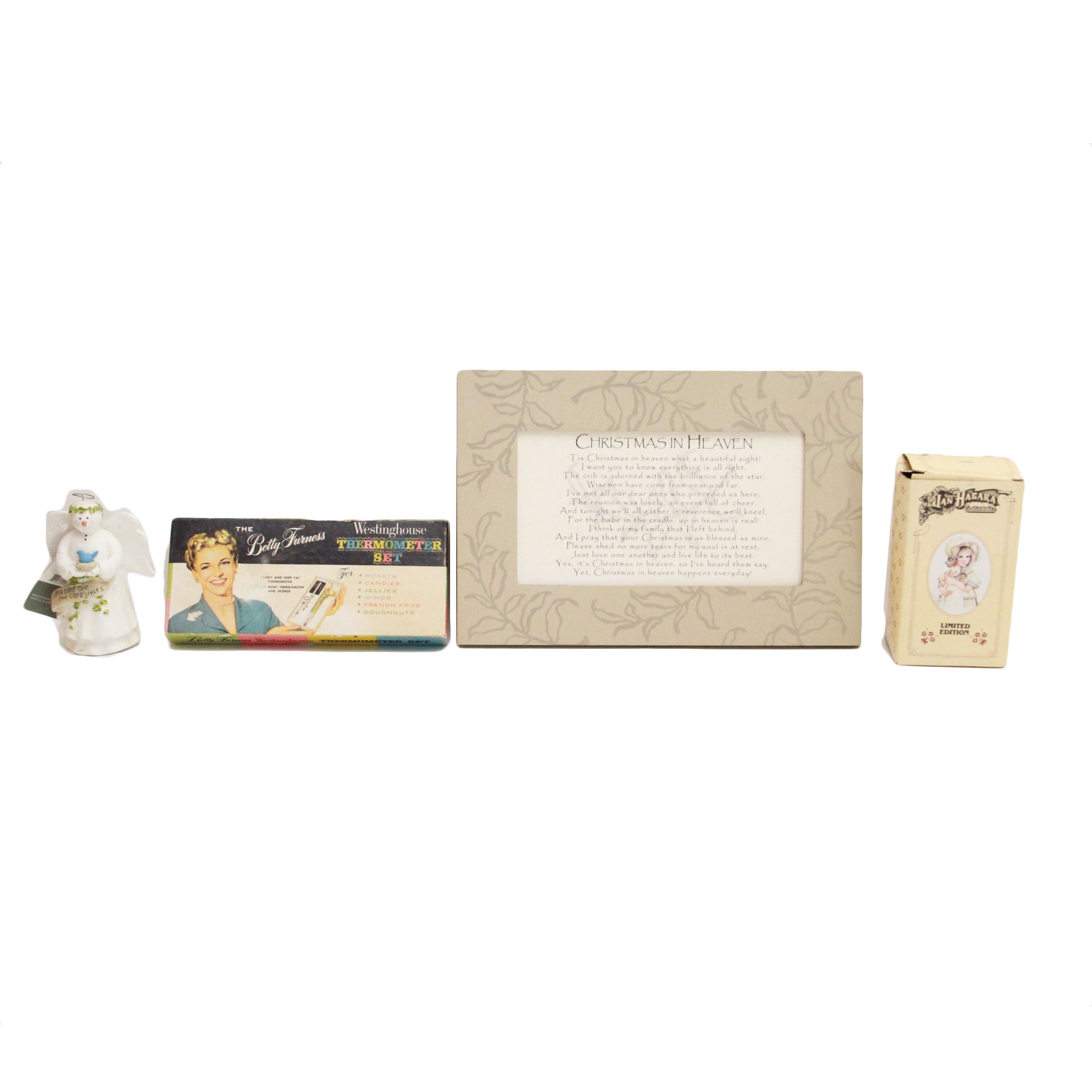 Assorted Decor and a Westinghouse Thermometer