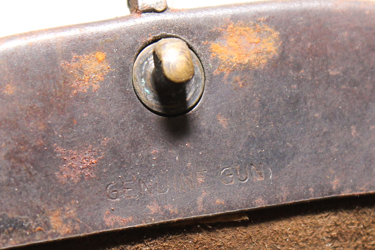 Art Deco "Meeker Made" Tooled Leather and Silver Handbag