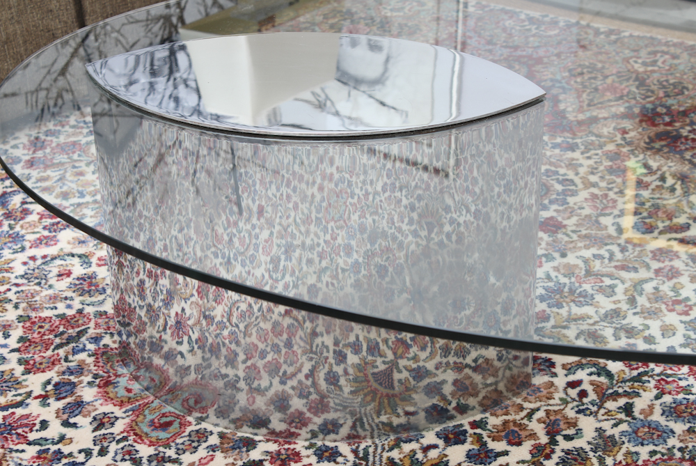 Glass Top Coffee Table
