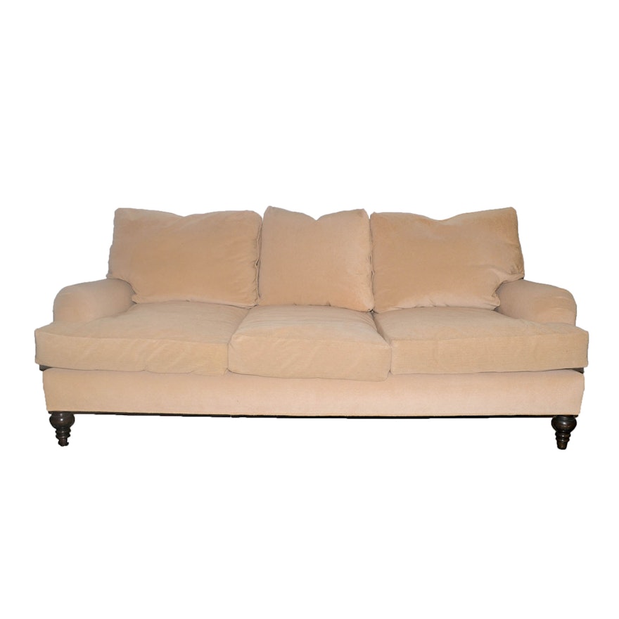 Down Filled Upholstered Sofa