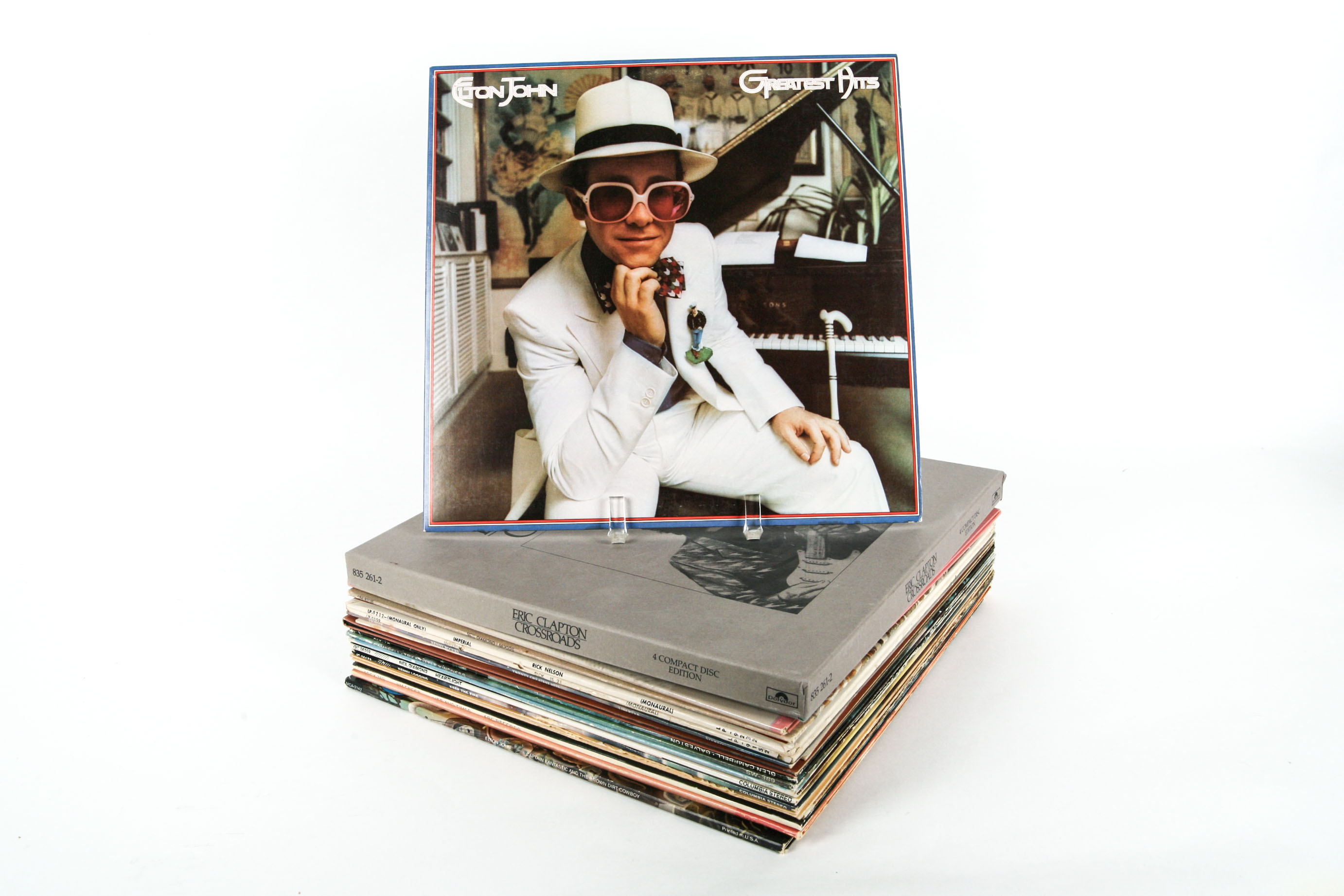 Clapton CD Box Set and Songwriter LPs