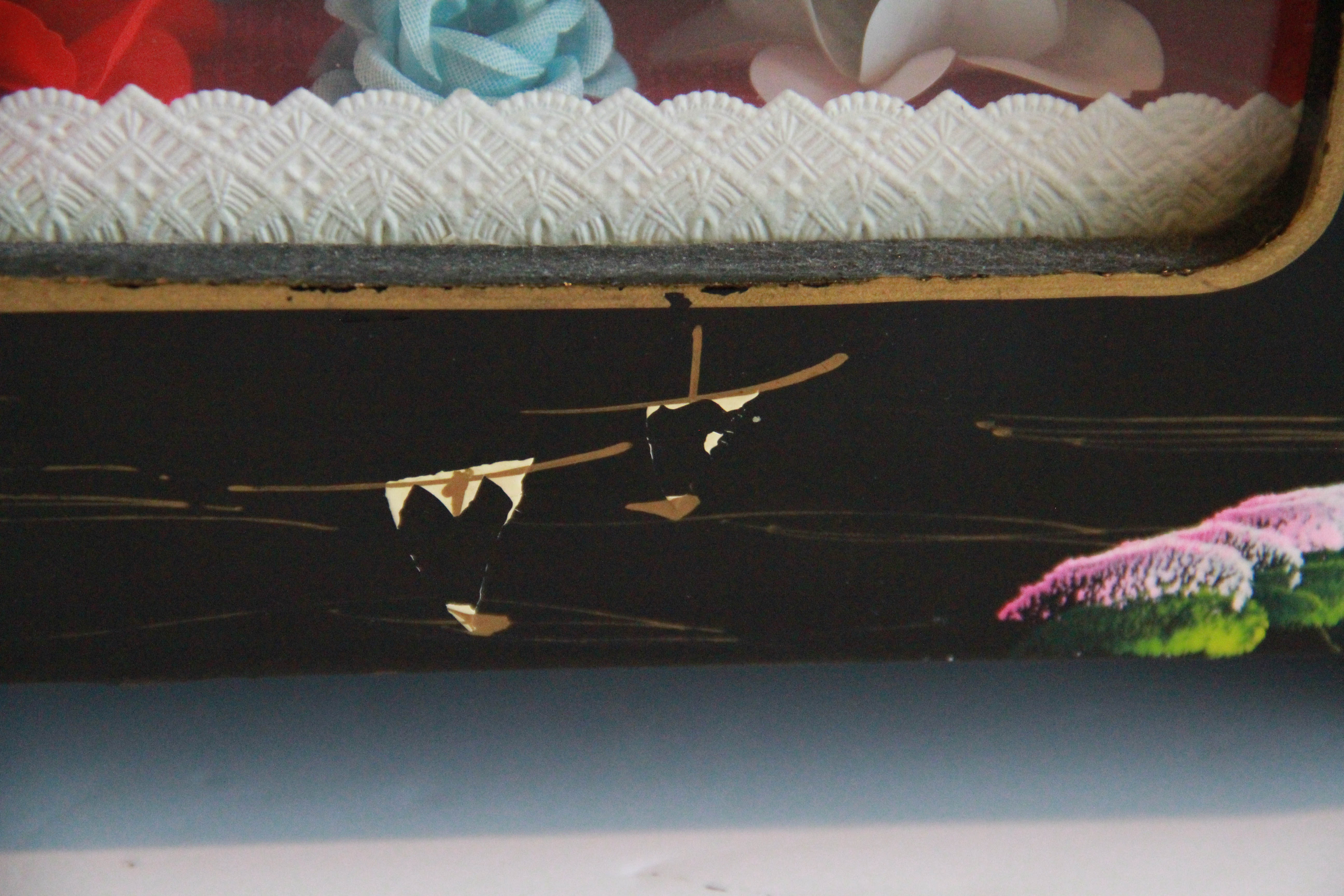 Japanese Jewelry Box With Mickey Mouse Watch