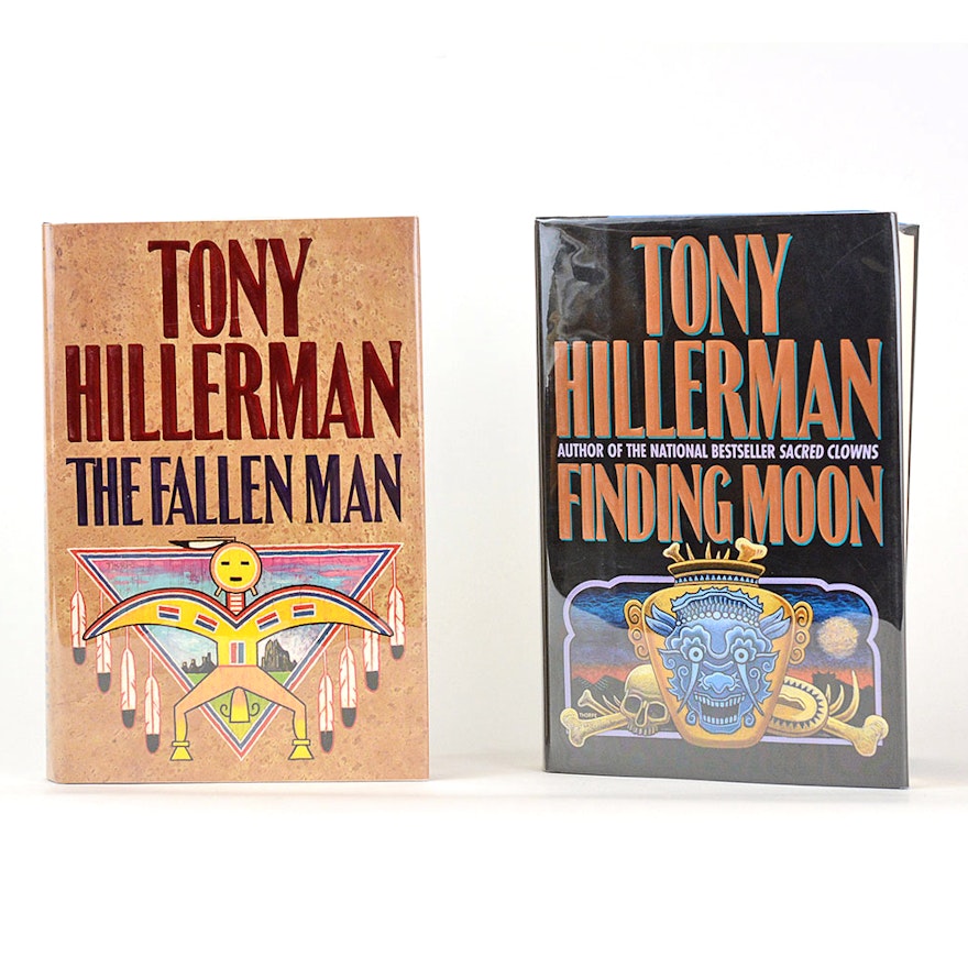 Signed First Edition Tony Hillerman Books