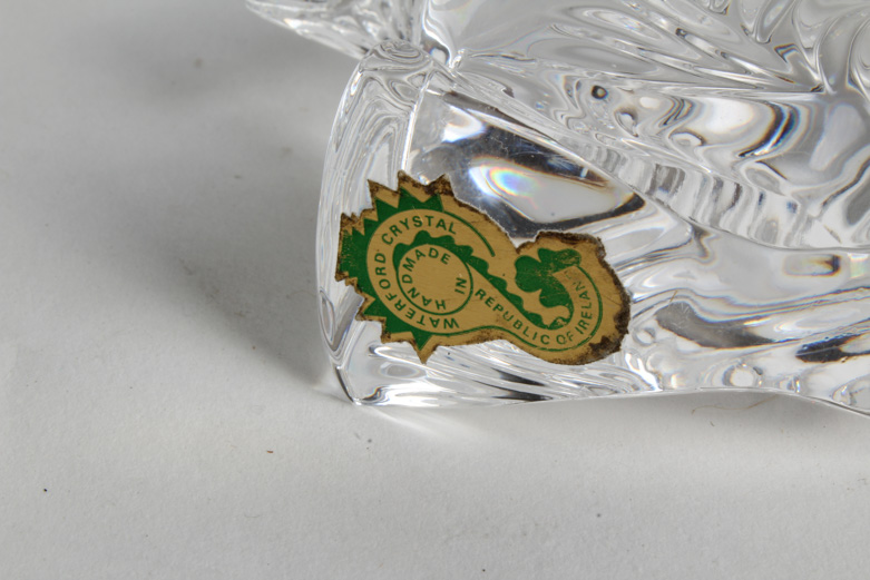 Pair of Waterford Crystal Fish Figurines