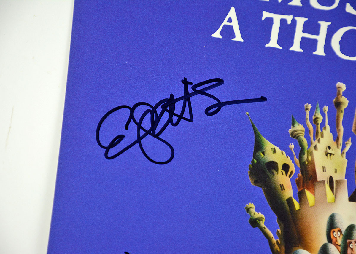 Monty Python's "Spamalot" Playbill and Signed Poster
