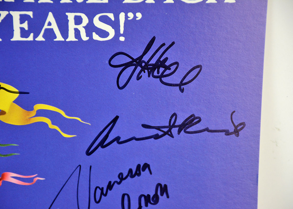 Monty Python's "Spamalot" Playbill and Signed Poster