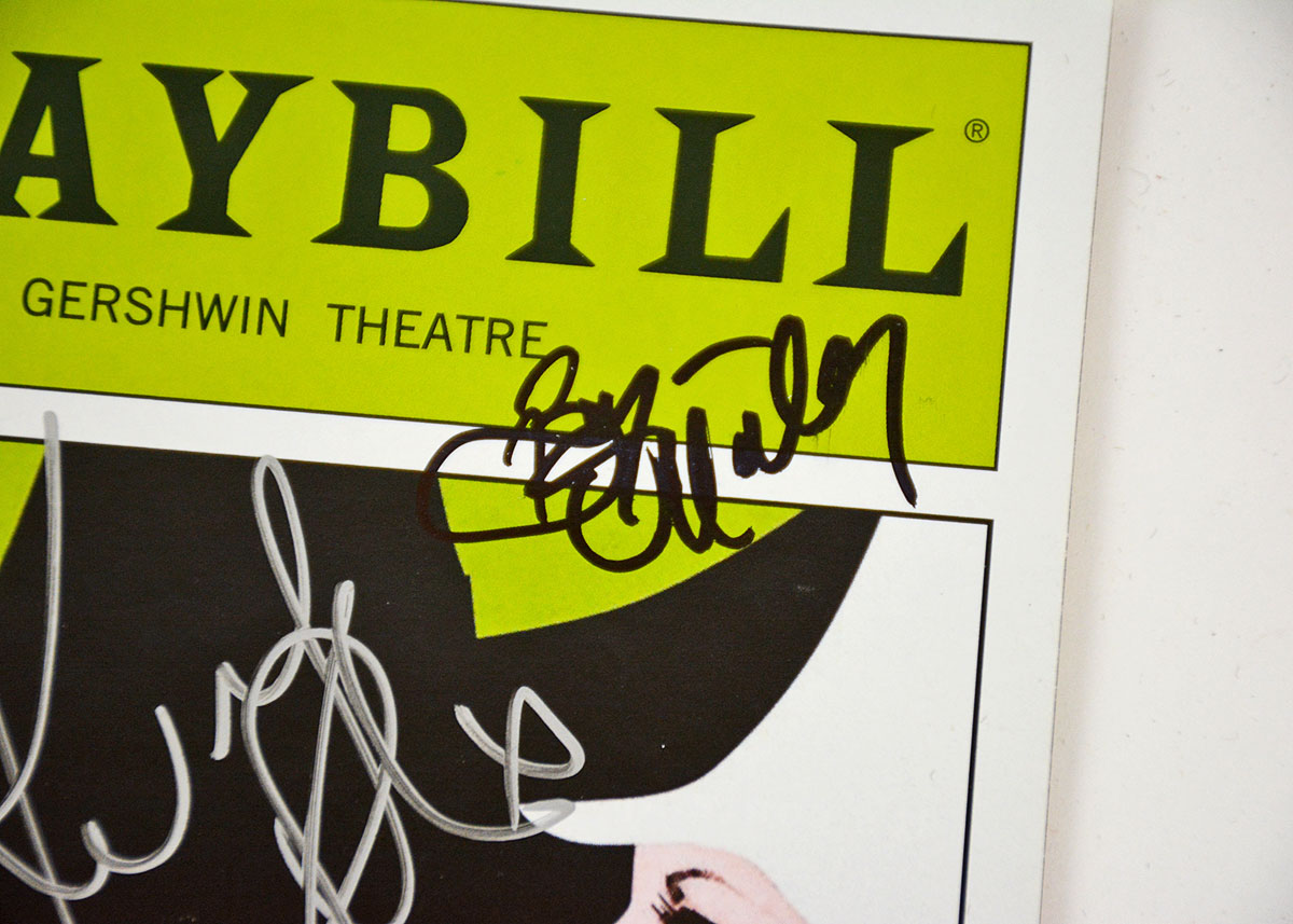 Signed "Wicked" Playbill