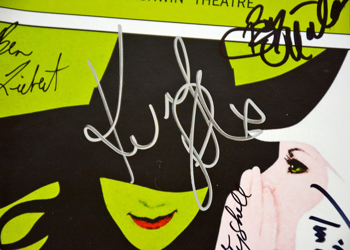Signed "Wicked" Playbill