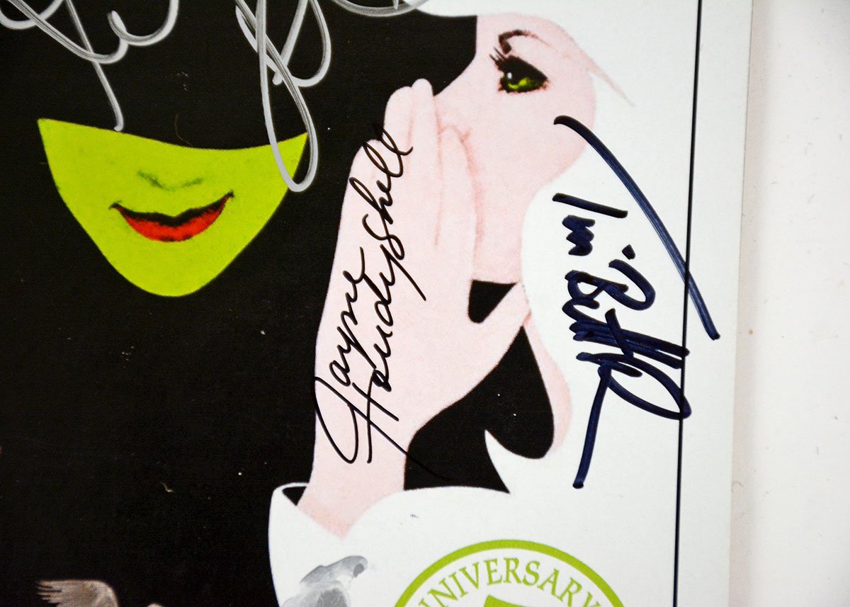 Signed "Wicked" Playbill