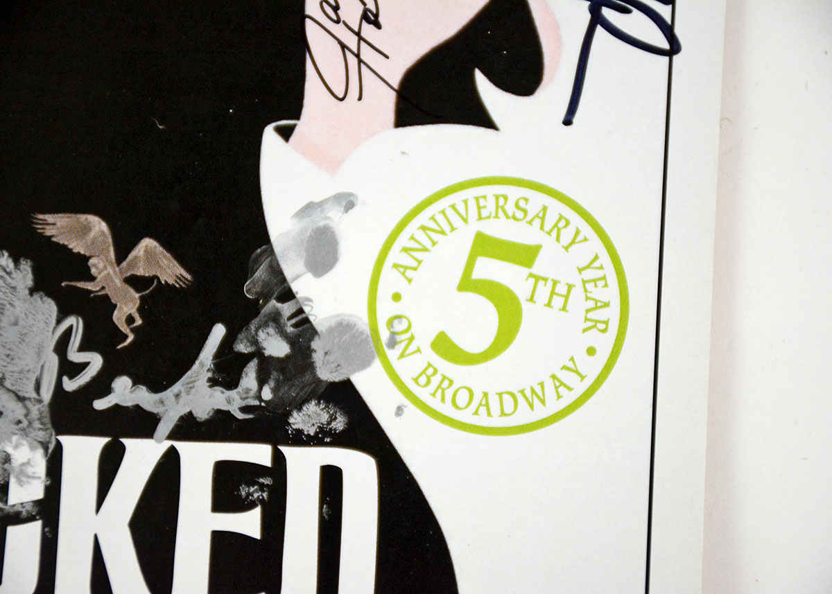 Signed "Wicked" Playbill