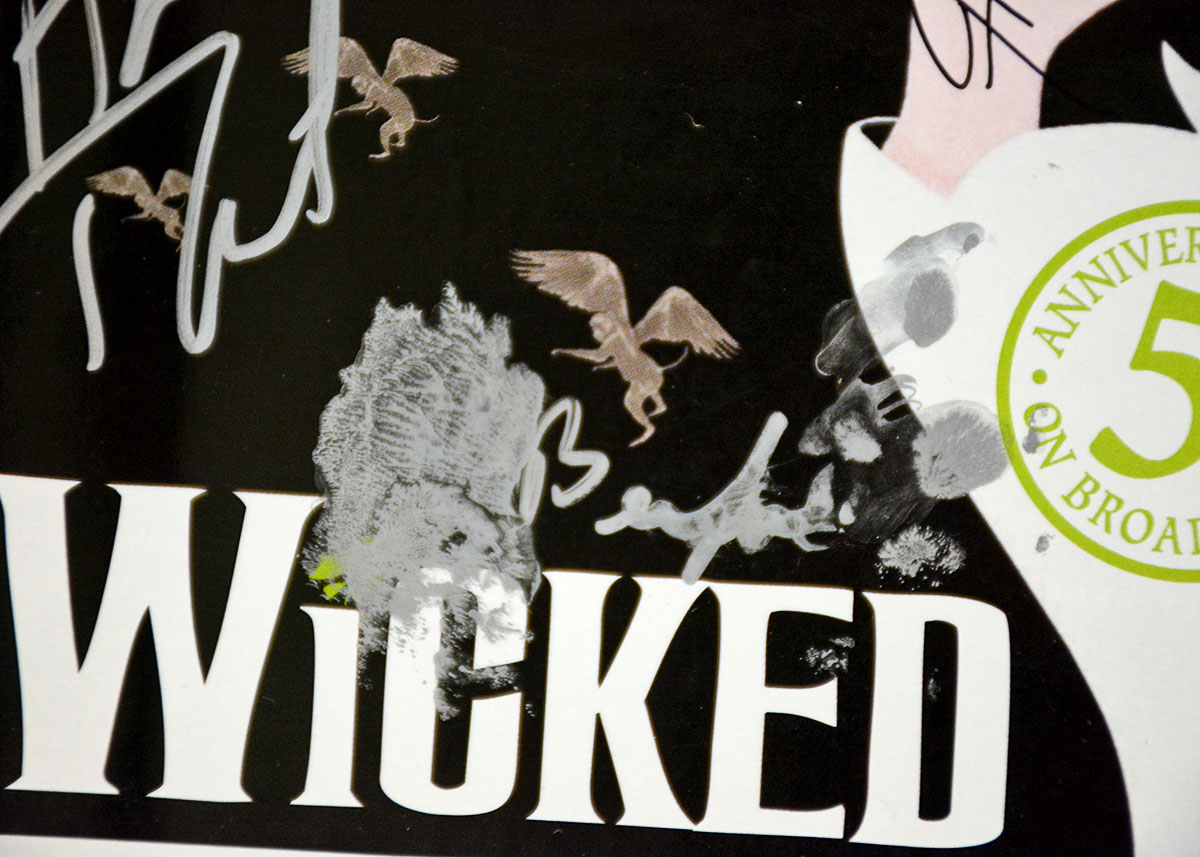 Signed "Wicked" Playbill